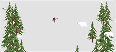 Skärmdump av spelet IceBjorn Simulator.