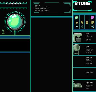 Skärmdump av spelet .