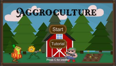 Skärmdump av spelet Aggroculture.