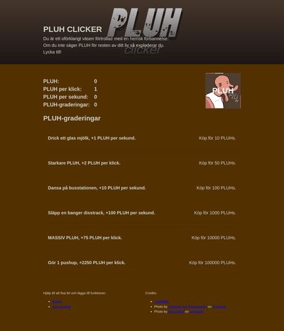 Skärmdump av spelet .